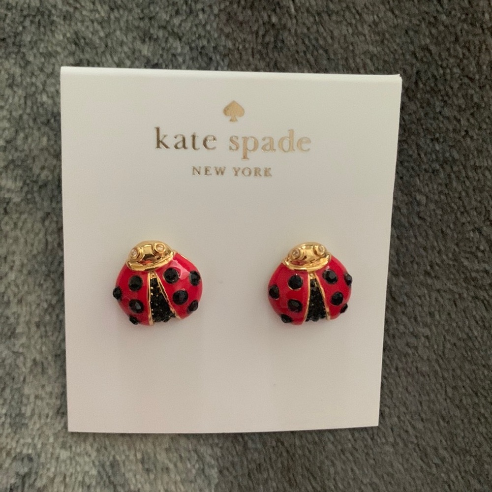 Kate Spade Ladybug Earrings